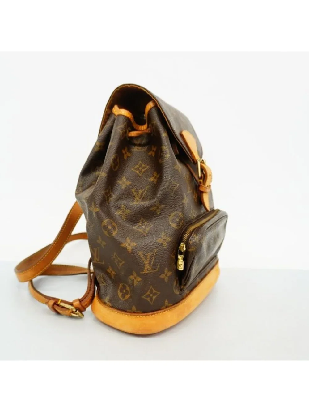 Louis Vuitton Backpack Monogram Montsouris MM Brown - Picture 2 of 10